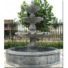 Quyang Grey Marble Fountain SP-012