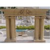 Egypt Cream Marble Fireplace FP-02-SP-012