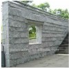 outdoor granite wall stone