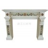 English Style Marble Fireplace