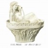White Marble Lady Carving