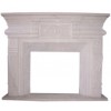 White Marble Fireplace 5