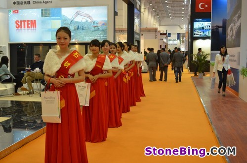 StoneBing at Xiamen Stone Fair 2013