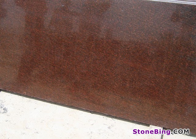 Ruby Star Granite Slab