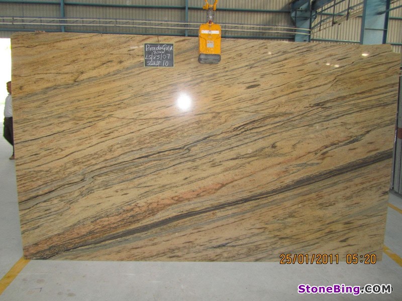 Prada Gold Granite Slab