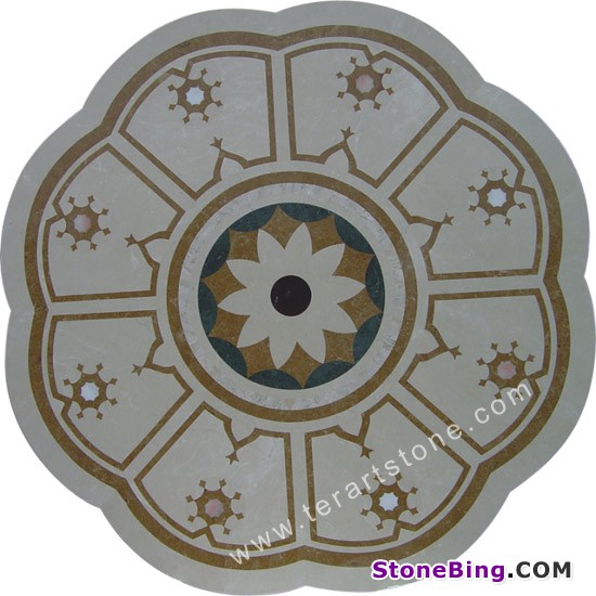 Marble Medallion Y-PH-029