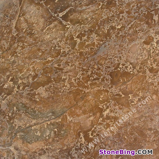 Copper Yellow Marble Tile