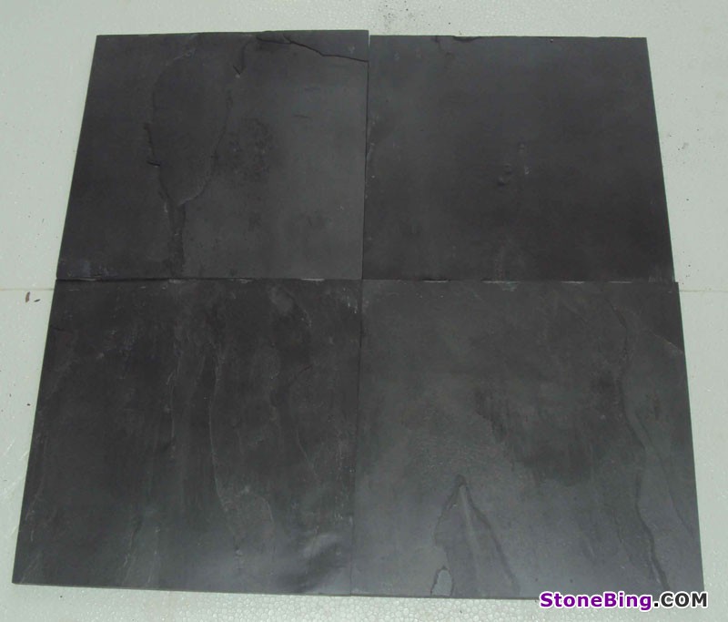 River Black Slate Tile