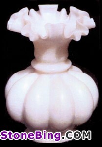 White Marble Vase