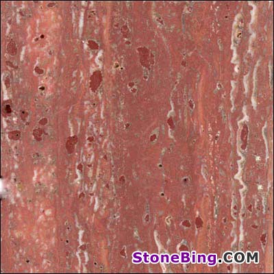 Red Travertine Tile