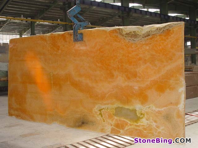 Orange Onyx Slab