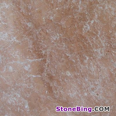 Coral Pink Marble Tile