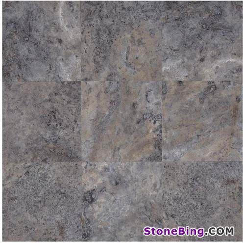 Silver Travertine Tile