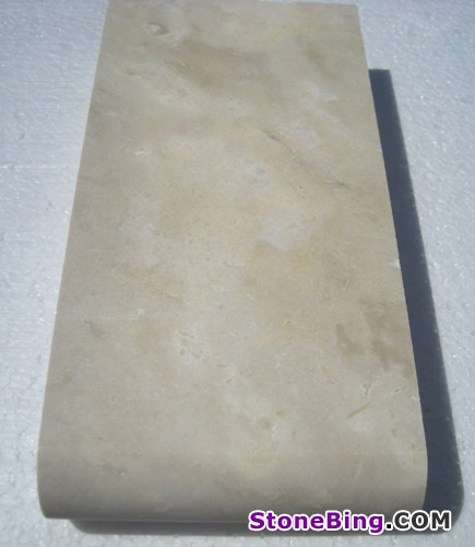 Light Travertine Pool Coping