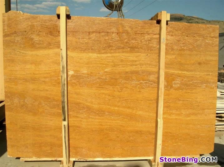 Gold Travertine Tile