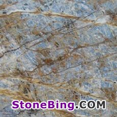 Azul Mantas Marble Tile
