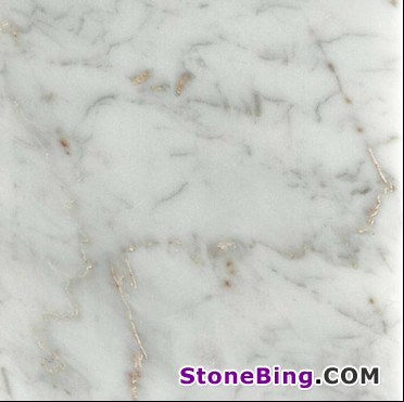Streaky White Marble Tile