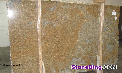 Amber Gris Granite Slab