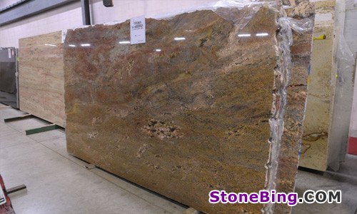 Crema Bordeaux Granite Slab