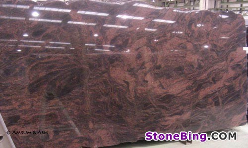Indian Aurora Granite Slab