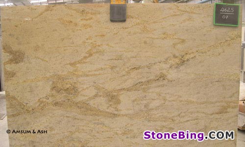 Ivory Chiffon Granite Slab