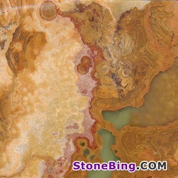 Multi Gold Onyx Tile