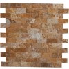 Golden Sienna Splitface Mosaic