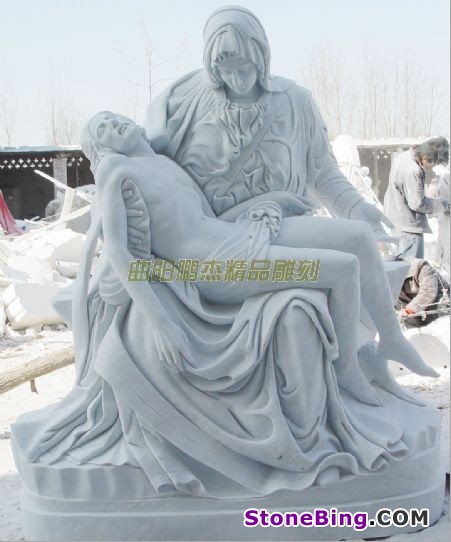 White Marble Stone Carving