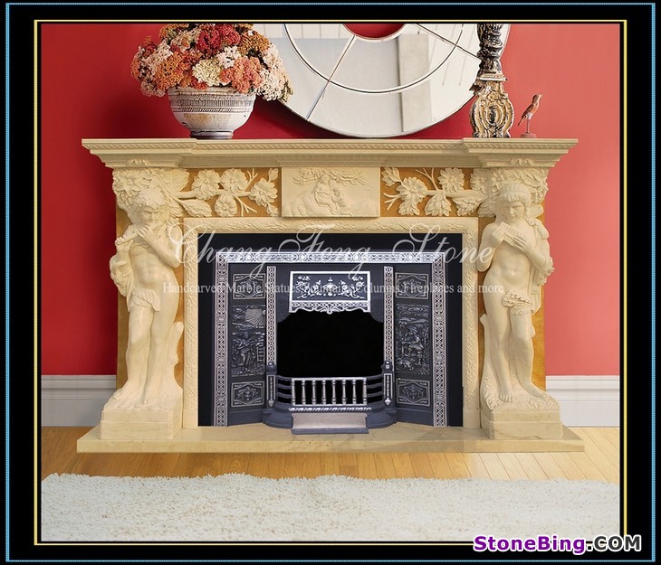 Marble Fireplace Mantel CFMF-151