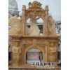 Carving Marble Fireplace