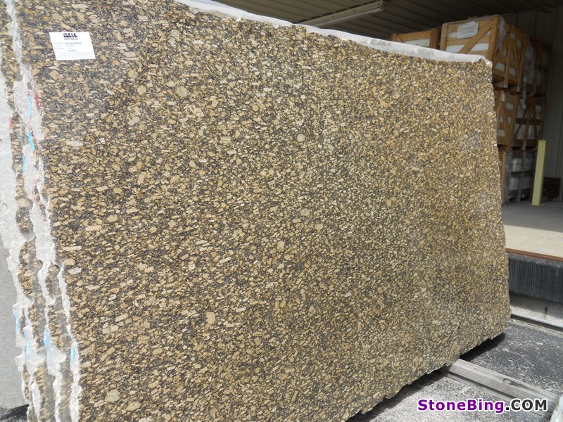 Amarello Boreal Granite Slab