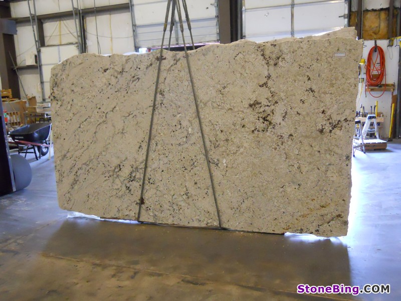Bianco Monte Granite Slab