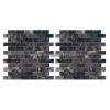 Palm Black Polished Mosaic