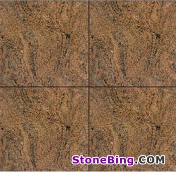 Multicolor Red Granite Tile