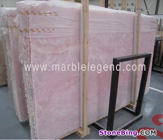 Pink Onyx Slabs