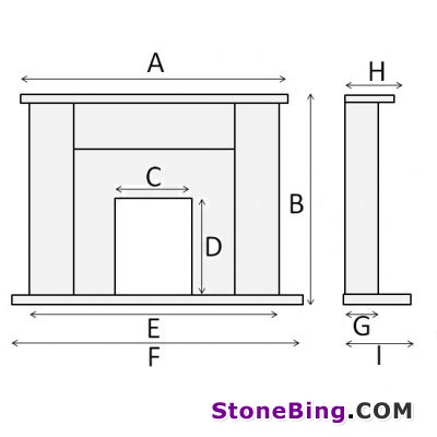 Brancio Marble Fireplace