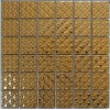 gold metal mosaic tile