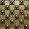 glass mix metal mosaic