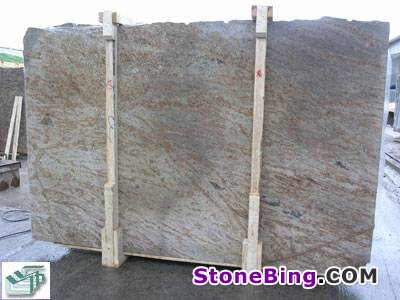 Cream Gold Granite Slab