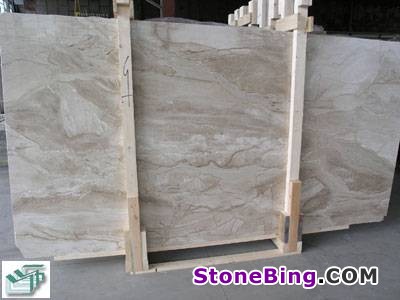 Daino Nuvolato Marble Slab