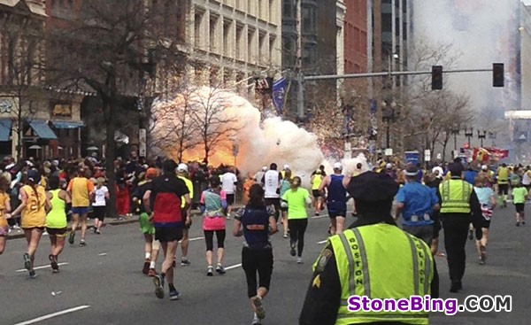 Three dead in US marathon bomb