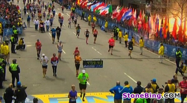 Three dead in US marathon bomb