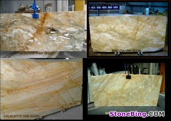 Breccia Van Gogh Marble Slab