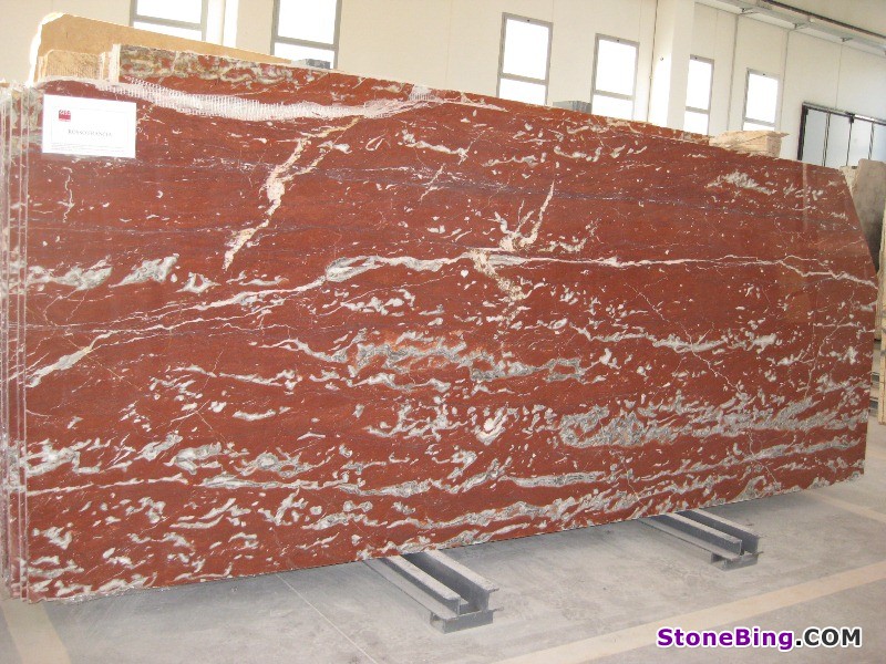 Rosso Francia Marble Slab