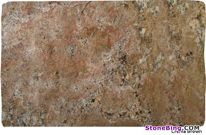 Crema Brown Granite Slab