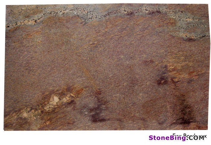 Fox Bordeaux Granite Slab