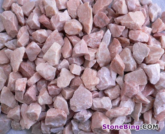 Natural Pink Cobble Stone