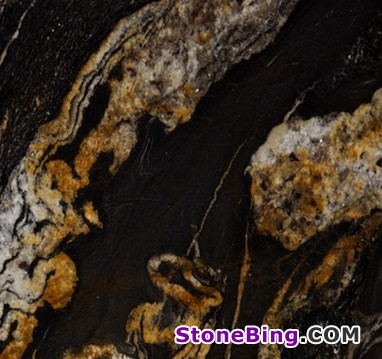 Black Fusion Granite Tile
