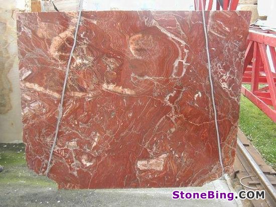 Volcano Red Marble Slab