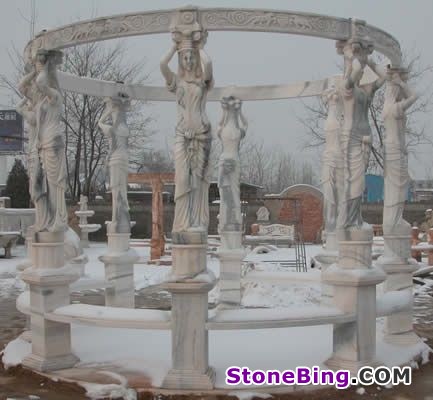 Stone Gazebo - GZ 07